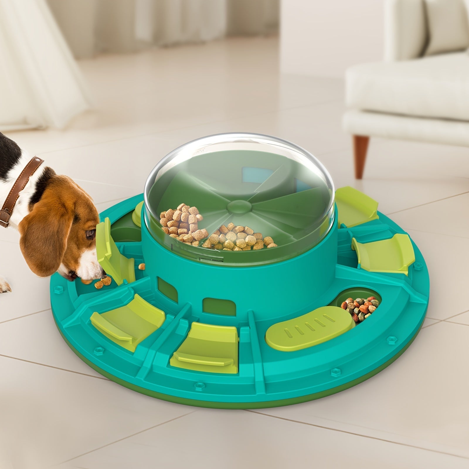 Interactive Dog Puzzle Toy For IQ Improvement And Slow Feeding Suitable For All Sizes Pets