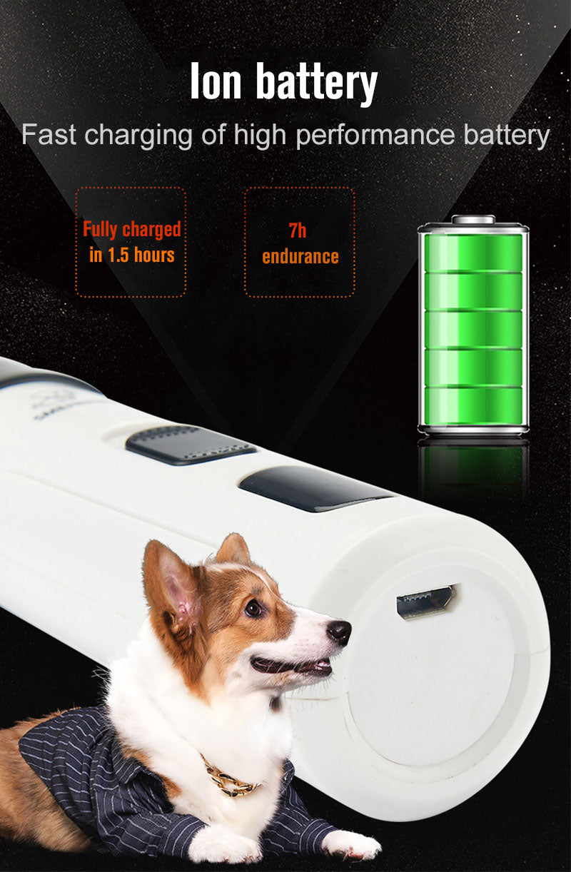 Cordless pet nail trimmers