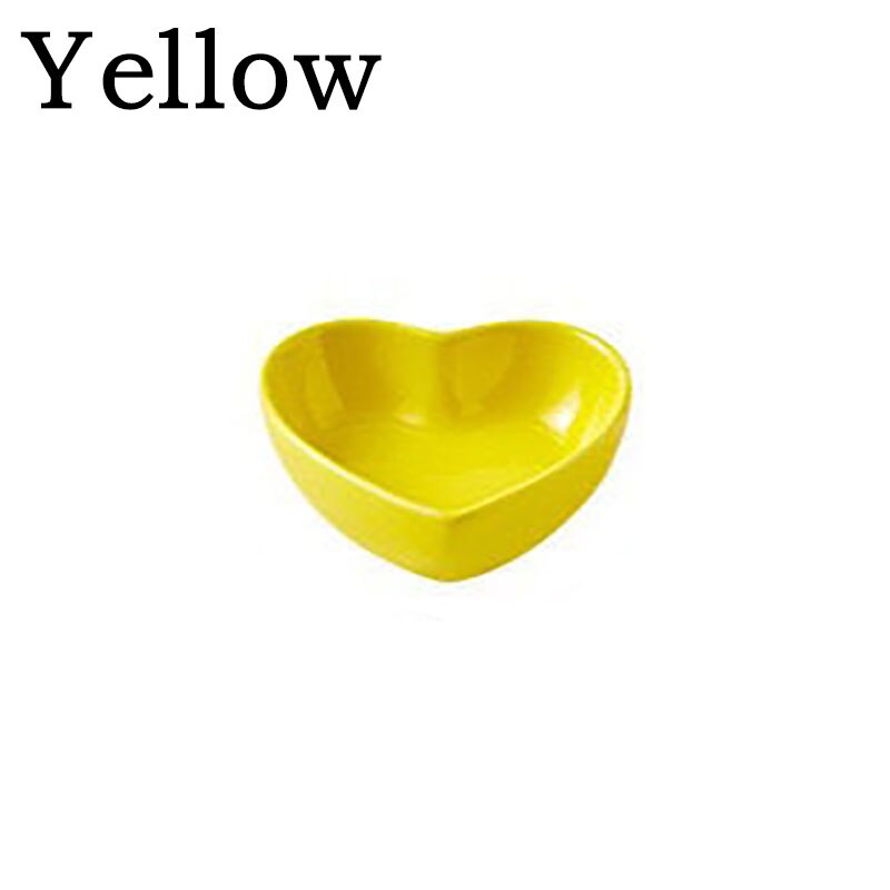 Hamster Feeding Bowls Heart-shaped Pet Feeder Bowls Ceramic Snack Bowl Food Water Snack Feeder Hamster Food Bowls Pet Supplies