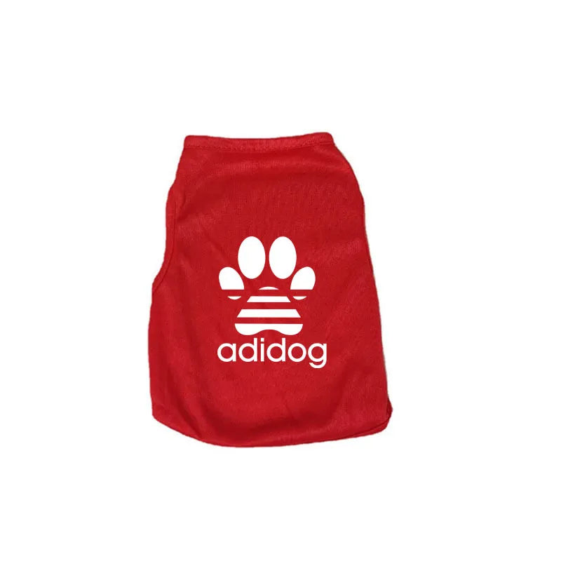 Summer Designer Dog Clothes for Small Large Dogs Puppy Cat Thin Breathable Vest T-shirt Pet Clothes Dog Costumes Dog Supplies