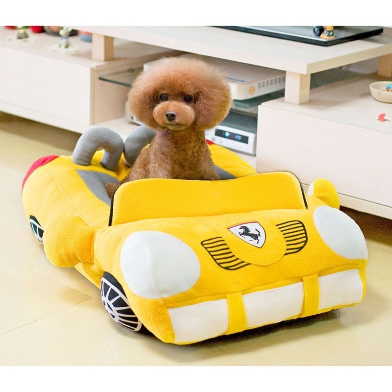 Sports Car Shaped Dog Bed