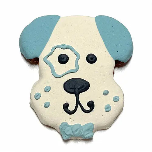 dog head cookie